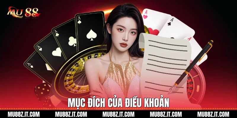 Mục đích của điều khoản