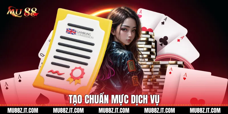 Tạo chuẩn mực dịch vụ